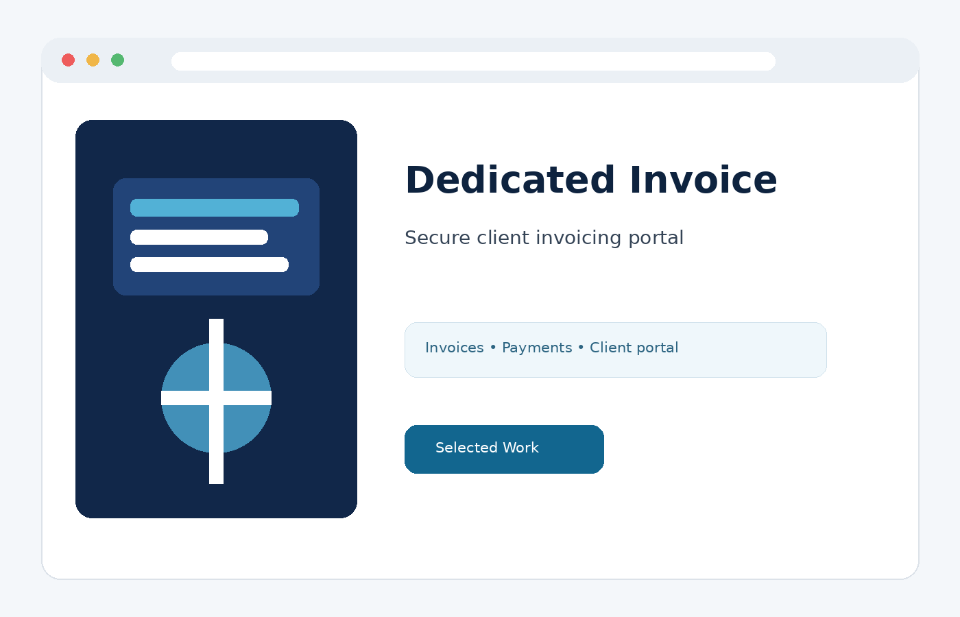 Dedicated Invoice