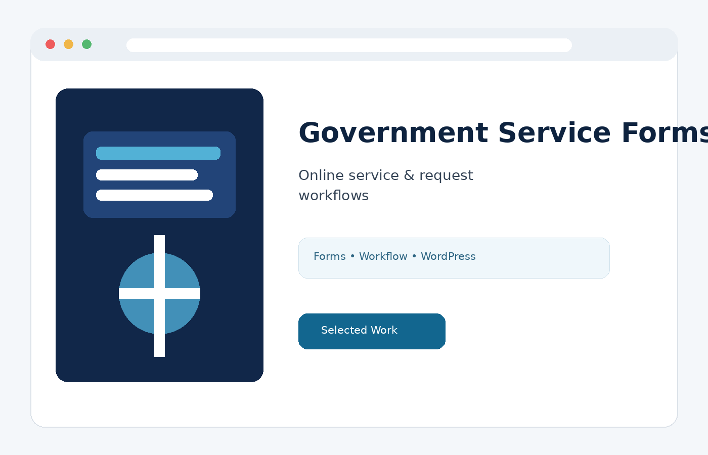 Government Service Forms